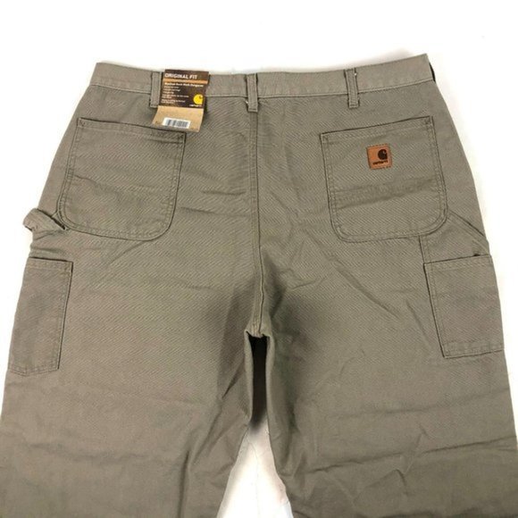 New Carhartt Men's Washed Duck Work Dungaree - Picture 6 of 8